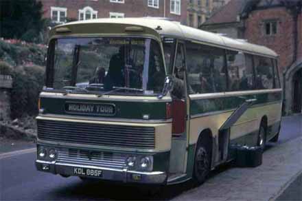  Bristol RESH6G Duple Commander Southern Vectis